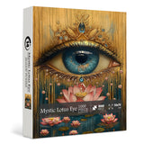 Mystic Lotus Eye Jigsaw Puzzles 1000 Pieces