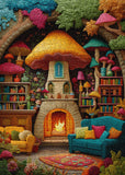 Mushroom House Jigsaw Puzzle 1000 Piece