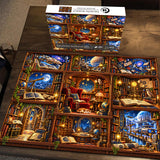 Interstellares Bücherregal Puzzle 1000 Stück