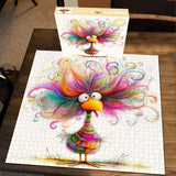 Puzzle 1000 pièces Oiseau Explosif