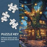 Rompecabezas de Café del Bosque 1000 Piezas