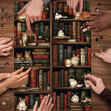 Furry Library Jigsaw Puzzle 1000 Pieces