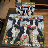 Weidekühe Puzzle 1000 Stücke