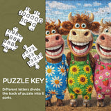Puzzle Happy Farm Friends 1000 pièces