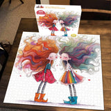 Puzzle Filles qui rêvent 1000 pièces