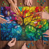 lridescent Tree Jigsaw Puzzle 1000 Pieces