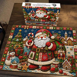 Puzzle Village de Noël 1000 pièces