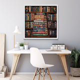 Stacked Vintage Books Jigsaw Puzzle 1000 Pieces