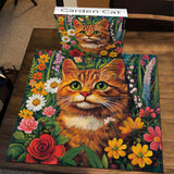 Garden Cat Jigsaw Puzzles 1000 Pieces