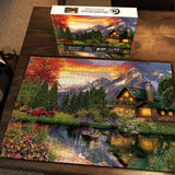 Mountain Serenity Jigsaw Puzzle 1000 Pieces