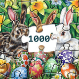 Rabbit Paradise Jigsaw Puzzle 1000 Pieces