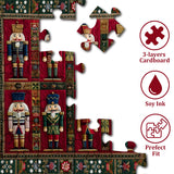 Christmas Nutcrackers Jigsaw Puzzle 1000 Piece