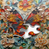 Blooming Wings Jigsaw Puzzle 1000 Pieces