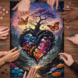 Puzzle Albero del Cuore 1000 Pezzi