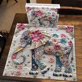 Diamond Elephant Jigsaw Puzzle 1000 Piece