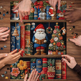 Cozy Christmas Shelf Jigsaw Puzzles 1000 Pieces