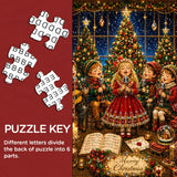 Natale dei bambini Carols Jigsaw Puzzle 1000 Pezzi