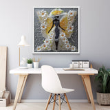 Butterfly Lady Jigsaw Puzzle 1000 Pieces
