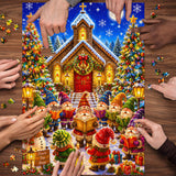 Puzzle di Villaggio di Gnomi di Natale 1000 Pezzi