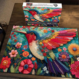 Patchwork Hummingbird Jigsaw Puzzle 1000 Piece