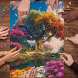 Puzzle Arcobaleno Crescita 1000 Pezzi