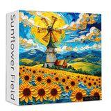 Sunflower Field 1000 Piece Jigsaw Puzzle