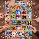 Pfoten der Liebe Puzzle 1000 Stück