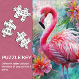 Flamingo Bloom Jigsaw Puzzle 1000 Piece