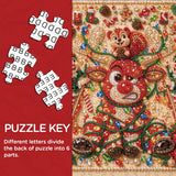 Gilded Christmas Jigsaw Puzzle 1000 Pieces