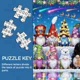 Starlit Gnome Parade Jigsaw Puzzle 1000 Pieces