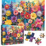 Colorful Flower Jigsaw Puzzle 1000 Pieces