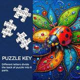 Puzzle en forme de Scarabée Colorburst, 1000 pièces