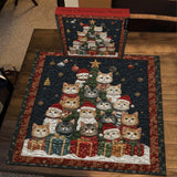 Cat Christmas Tree Jigsaw Puzzle 1000 Piece