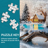 Puzzle da 1000 pezzi Il Regno Segreto dell'Inverno