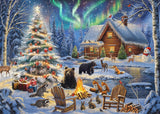 Christmas Animal Party Jigsaw Puzzle 1000 Pieces