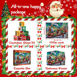 Aurora Journey Advent Calendar Jigsaw Puzzle 1000 Pieces