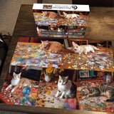 Pawzzle Pounce Jigsaw Puzzle 1000 Pieces