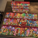 Fairy Bookshelf Jigsaw Puzzle 1000 Pieces