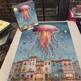Jelly Town Puzzle mit 1000 Teilen