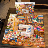 Puzzle ad angolo artigianale da 1000 pezzi