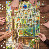 Cat's Fishy Moments Jigsaw Puzzle 1000 Pieces