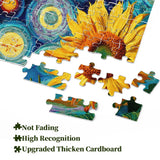 Sternenhaftes Sonnenblumen-Puzzle 1000 Teile