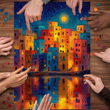 Puzzle del porto stellato da 1000 pezzi