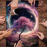 Brilliant Galaxy Jigsaw Puzzle 1000 Piece