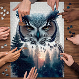 Jungle  Owl Jigsaw Puzzle 1000 Pieces