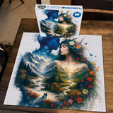 Bloom und Frost Puzzle mit 1000 Teilen