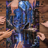 Gothic Glas Gewächshaus Puzzle 1000 Stück