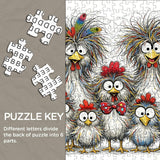 The Scruffy Chicks Jigsaw Puzzle 1000 Pieces