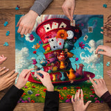 Magic Card Hat Jigsaw Puzzle 1000 Pieces