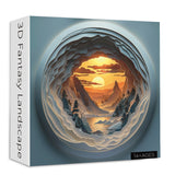 3D Fantasy Landscape Jigsaw Puzzle 1000 Pieces